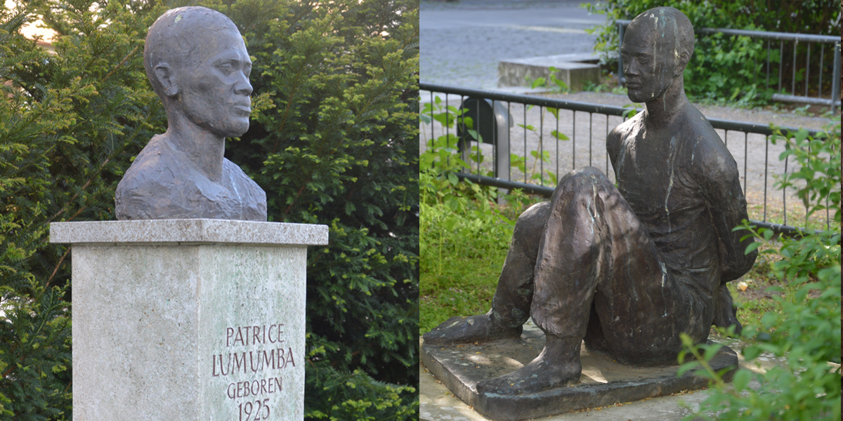 Monument Lumumba in Leipzig & Berlin